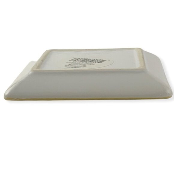 Trinket Tray “Less Week - More Weekend” For Keys Jewelry Trinkets Ceramic White - Picture 3 of 7